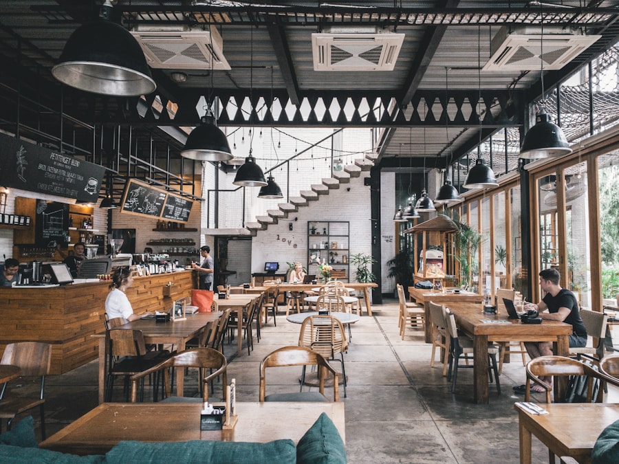 Aksam restoran atmosferi